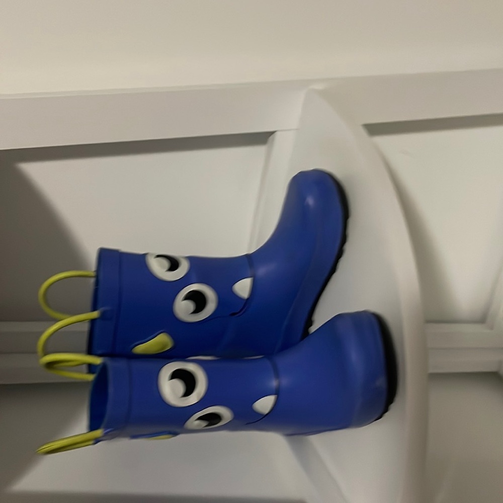 Toddler Boys, Bruce Rain Boots Cat and Jack. Blue.